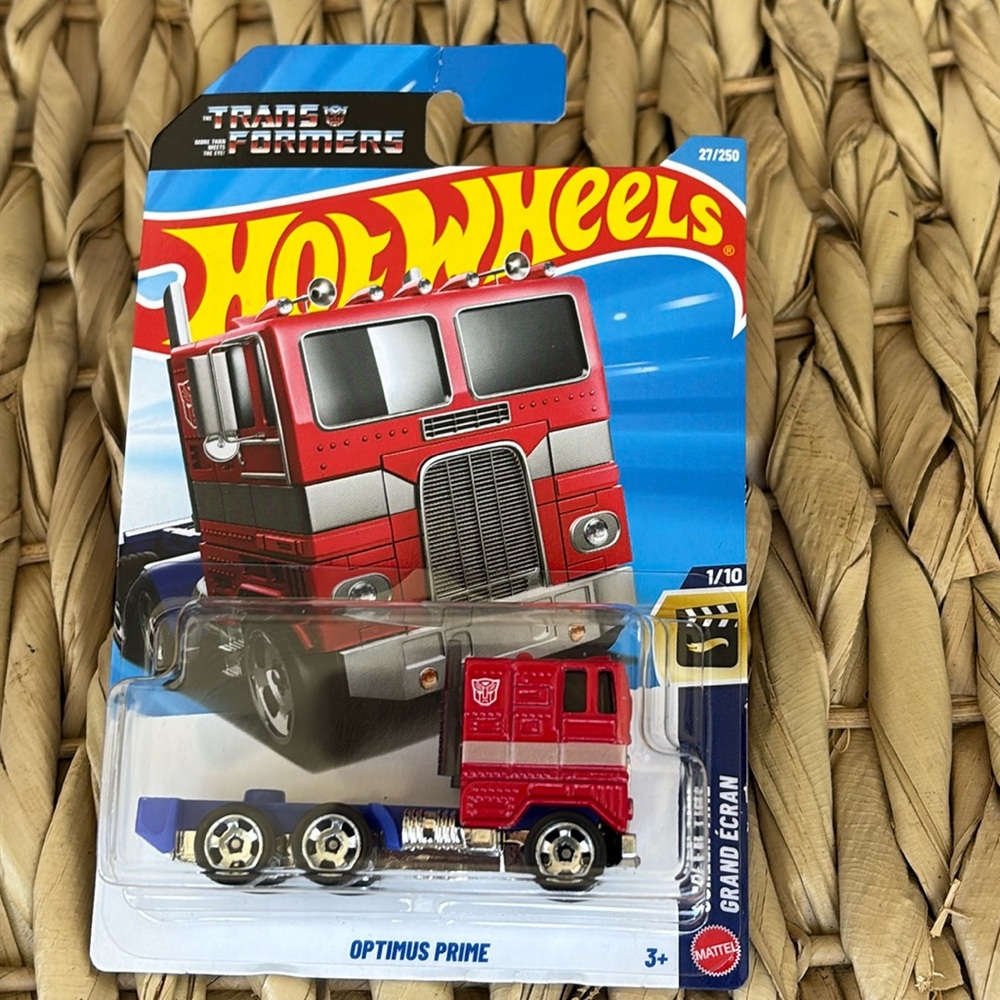 Transformers Optimus Prime Hot Wheels Trans Formers Hotwheels Truck New 2025